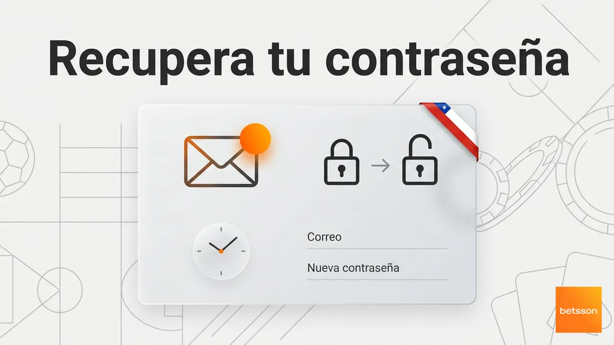 Cómo recuperar la contraseña de tu cuenta en Betsson Chile
