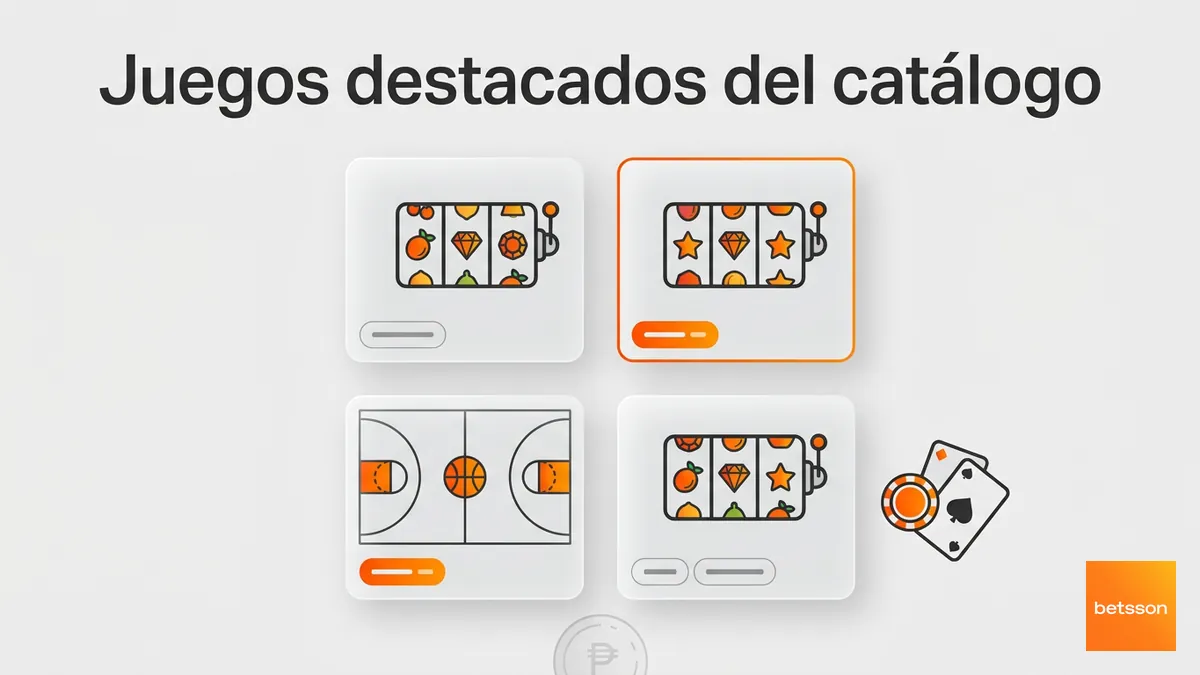 Tragamonedas destacadas del catálogo de Betsson Chile con distintos proveedores