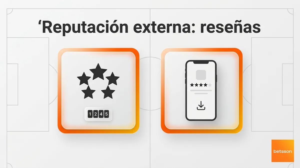 Comparacion visual entre distintas fuentes de resenas externas sobre el operador en Chile