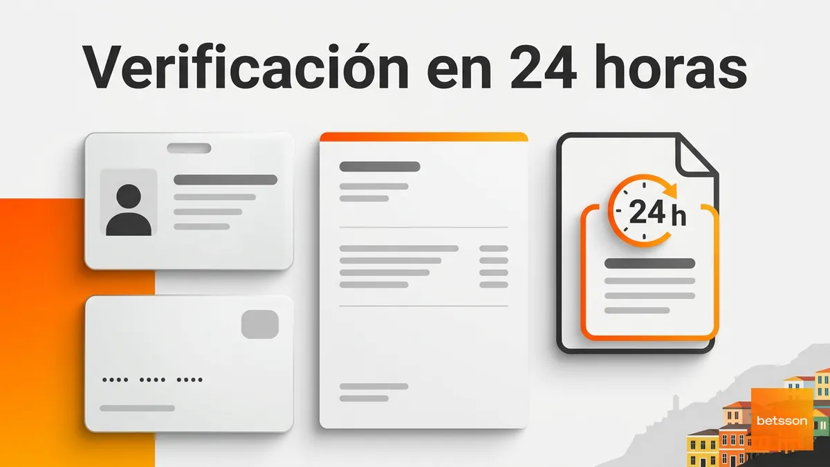 Documentos genéricos de verificación KYC para abrir cuenta en Betsson Chile en 24 horas